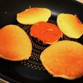 リボンヌ's cooksnap of when they made 離乳食に野菜ジュースでホットケーキ♪.