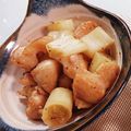 ちゃむむ。's cooksnap of when they made お家居酒屋！ぼんじりのねぎ塩炒め.