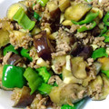 あおちゃん's cooksnap of when they made なすとピーマンとひき肉のカレー風味炒め.