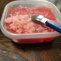 うーちゃん坊's cooksnap of when they made シャリシャリ美味っ♪100%スイカ氷.