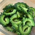 ひらめきmei's cooksnap of when they made あっさりゴーヤのお漬け物！.