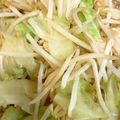 クック15FFG6☆'s cooksnap of when they made モヤシとキャベツの味噌炒め.