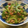 たまゴン♪'s cooksnap of when they made 無限、ゴーヤのお浸し.