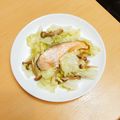 ★ぴよぴよ501★'s cooksnap of when they made 鮭と野菜のレンジ蒸し.