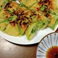 oringe's cooksnap of when they made 大量消費！ししとう＆ピーマンチーズチヂミ.