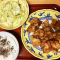 夢叶明子's cooksnap of when they made 唐揚げ定食.