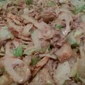 Ｍぱん's cooksnap of when they made 豚ひき肉の野菜炒め◆美味しいオイマヨ味◆.