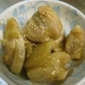 由芽15's cooksnap of when they made すぐできて簡単♪鳥もも肉の甘味噌炒め.