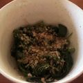 チェリチョコ's cooksnap of when they made モロヘイヤのお浸し♡簡単でごめんなさい.