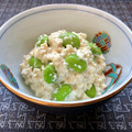 お料理ニャロメ's cooksnap of when they made 枝豆の白和え♡.
