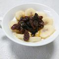 ぱふ's cooksnap of when they made キウイバナナ&干し葡萄+蜂蜜ヨーグルト♪.