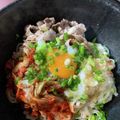 さっちゃん♡♡♡'s cooksnap of when they made 冷しゃぶ豚キムチの冷やしうどん！素麺にも.