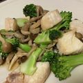 みみず◎'s cooksnap of when they made 超時短！カジキとブロッコリのオイマヨ炒め.