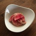 栗丸うさぎ's cooksnap of when they made 紅芯大根の簡単甘酢漬け.