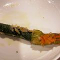 boobiibooo's cooksnap of when they made 花ズッキーニのフリット.