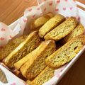 twinflower's cooksnap of when they made チーズ♪ビスコッティ.
