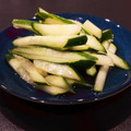 ふたごママちゃん's cooksnap of when they made あと1品に♫　きゅうりと茗荷の和え物.