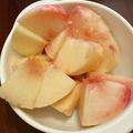 cookleia's cooksnap of when they made カンタン！きれい！もものむきかた.