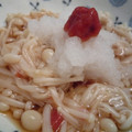 なっちんちー's cooksnap of when they made えのきと梅の大根おろしポン酢和え.