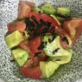 ku1706's cooksnap of when they made アボカドとトマトのわさびポン酢和え.