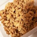 ふぁんころ's cooksnap of when they made 鶏そぼろ 玉子もそぼろの三色丼 弁当.