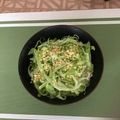 クック1V5K8H☆'s cooksnap of when they made ごま油☆ぶっかけ素麺(揚げ玉＆梅＆昆布).