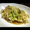 ☆Yuimama☆☆'s cooksnap of when they made 豚ばらキャベツの青じそ香り炒め.