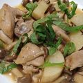 きょろましゃ's cooksnap of when they made 大葉で爽やか！鶏肉と長芋のバタポン炒め.