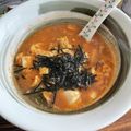 クックやまりこ♪'s cooksnap of when they made キムチの素でキムチ卵スープ.