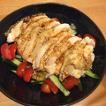 ashey's cooksnap of when they made レンジで蒸し鶏の棒棒鶏風.