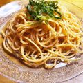 まゆー♪'s cooksnap of when they made ✿たらこのバター醤油パスタ～大葉のせ～✿.