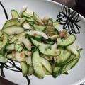 イロピリン's cooksnap of when they made セロリとキュウリの梅サラダ.