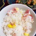 まゆpiyo's cooksnap of when they made 炊飯器で簡単♪洋風とうもろこし飯＆ピラフ.