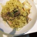 さくらああ's cooksnap of when they made 【絶品】アレンジ焼きそば♪塩ニンニク味♪.