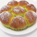 チェビス's cooksnap of when they made HB小松菜バナナ豆腐ちぎりパン♡離乳食も.