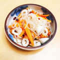 ★ぴよぴよ501★'s cooksnap of when they made しらたきとちくわの炒め物.