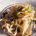 ぷーとんR's cooksnap of when they made 簡単！もやしのお浸し～大葉わさび醤油♡♡.