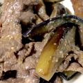 クックCUITQ1☆'s cooksnap of when they made 秋ナスと牛肉の味噌炒め.