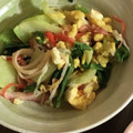 クックZ8J4H4☆'s cooksnap of when they made 青梗菜とカニカマの中華炒め.