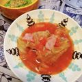 月✳Iris's cooksnap of when they made 簡単ミルフィーユの巻かないロールキャベツ.