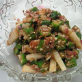 あっこ姉's cooksnap of when they made おくらとみょうがの月見♪.
