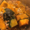 -nako-'s cooksnap of when they made めんつゆでしっとりかぼちゃとひき肉の煮物.