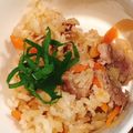 ほのぼのいっこ's cooksnap of when they made 大葉香る！豚こま入り和風炊き込みご飯！.