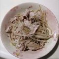 りい★☆★'s cooksnap of when they made 簡単！美味しい豚しゃぶもやしのポン酢がけ.