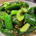 toshio39's cooksnap of when they made きゅうりの塩麹あえ.