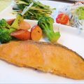 ぴょこファミ♡'s cooksnap of when they made 洗うの楽！フライパンで鮭のムニエル！.