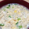 yknobi's cooksnap of when they made コーンと卵の中華スープ.