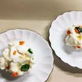 ☆yopipi's cooksnap of when they made レンジで簡単枝豆とコーンのはんぺんバーグ.