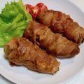 あららぎもみじ's cooksnap of when they made 簡単おかず■ピーマンチーズ肉巻き.