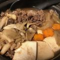 マールマル's cooksnap of when they made 豚すき焼き風・肉豆腐.